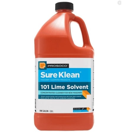 Prosoco 101 Lime Solvent Concentrated Cleaner 1 Gallon 10010-01GALCS